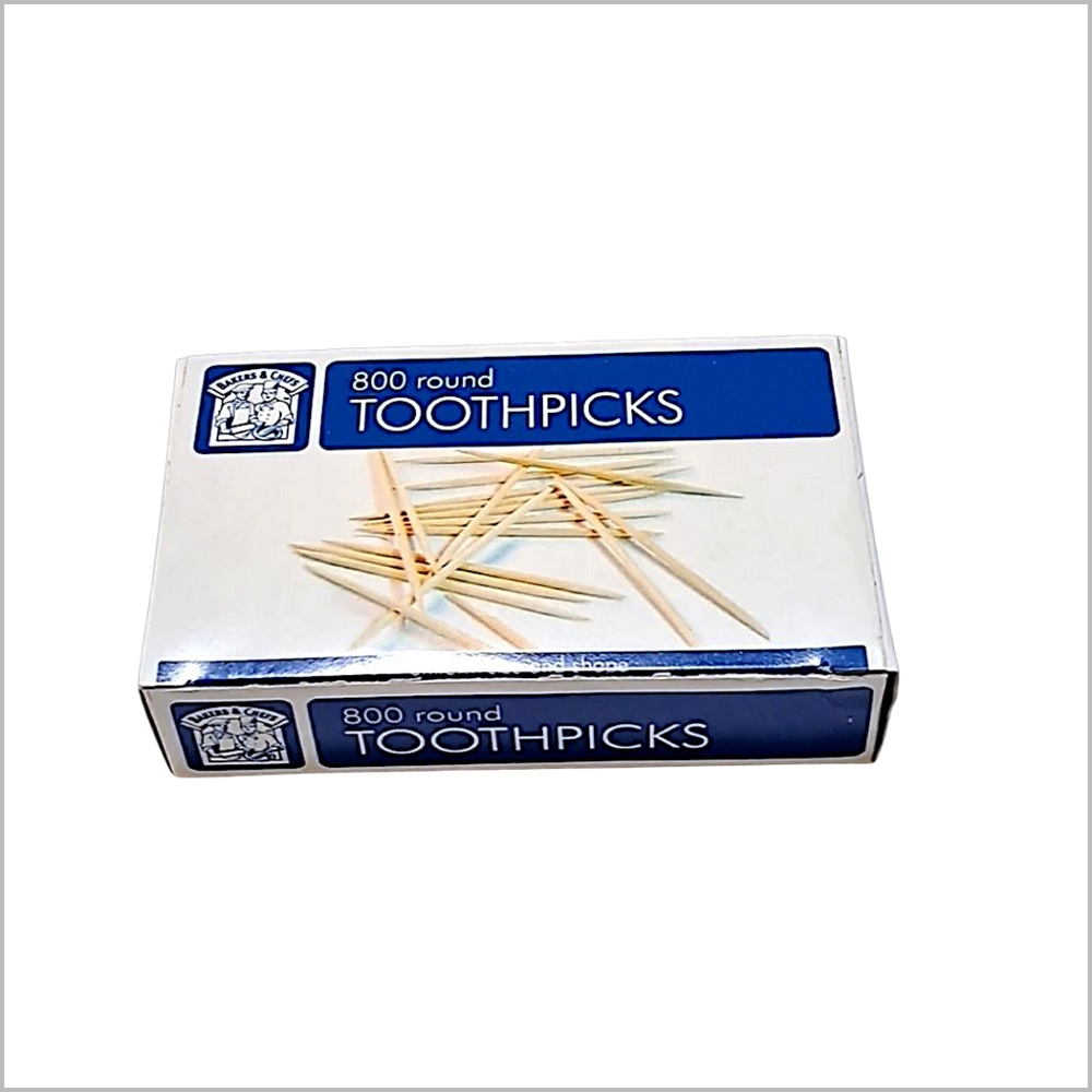🌲10/$20. Round Toothpicks Box